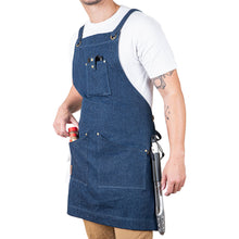 Load image into Gallery viewer, Professional Grade Apron for Men and Women (Blue Denim)
