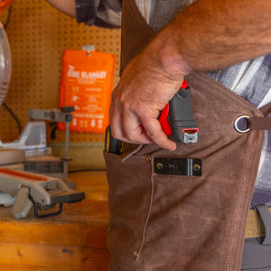 Waxed Canvas Work Apron - Handmade in the USA